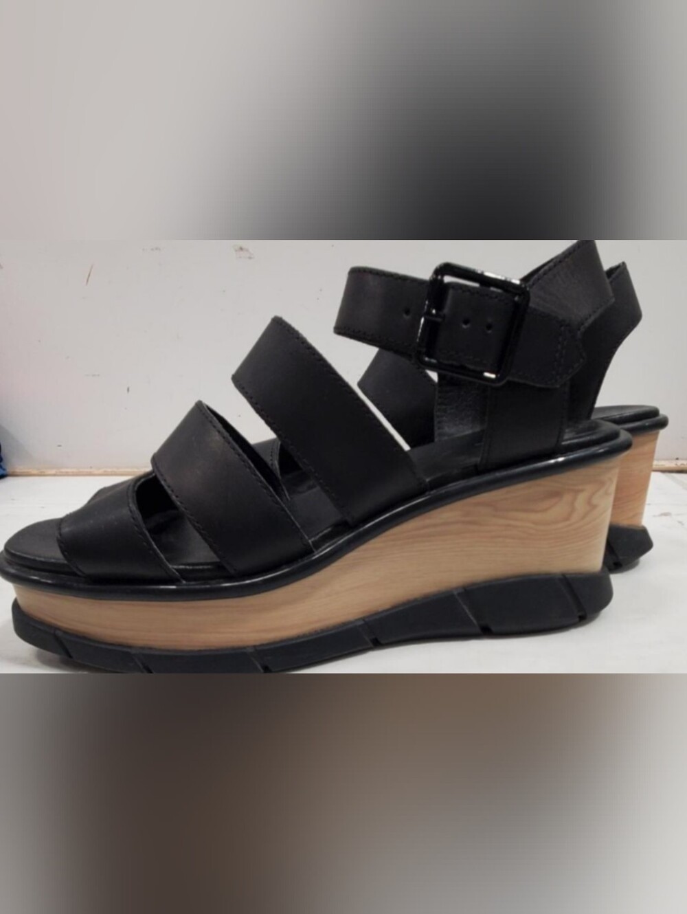 Sorel Women's Joanie™ III Ankle Strap Wedge Sandals Size 9 Used Exc - Picture 5 of 11
